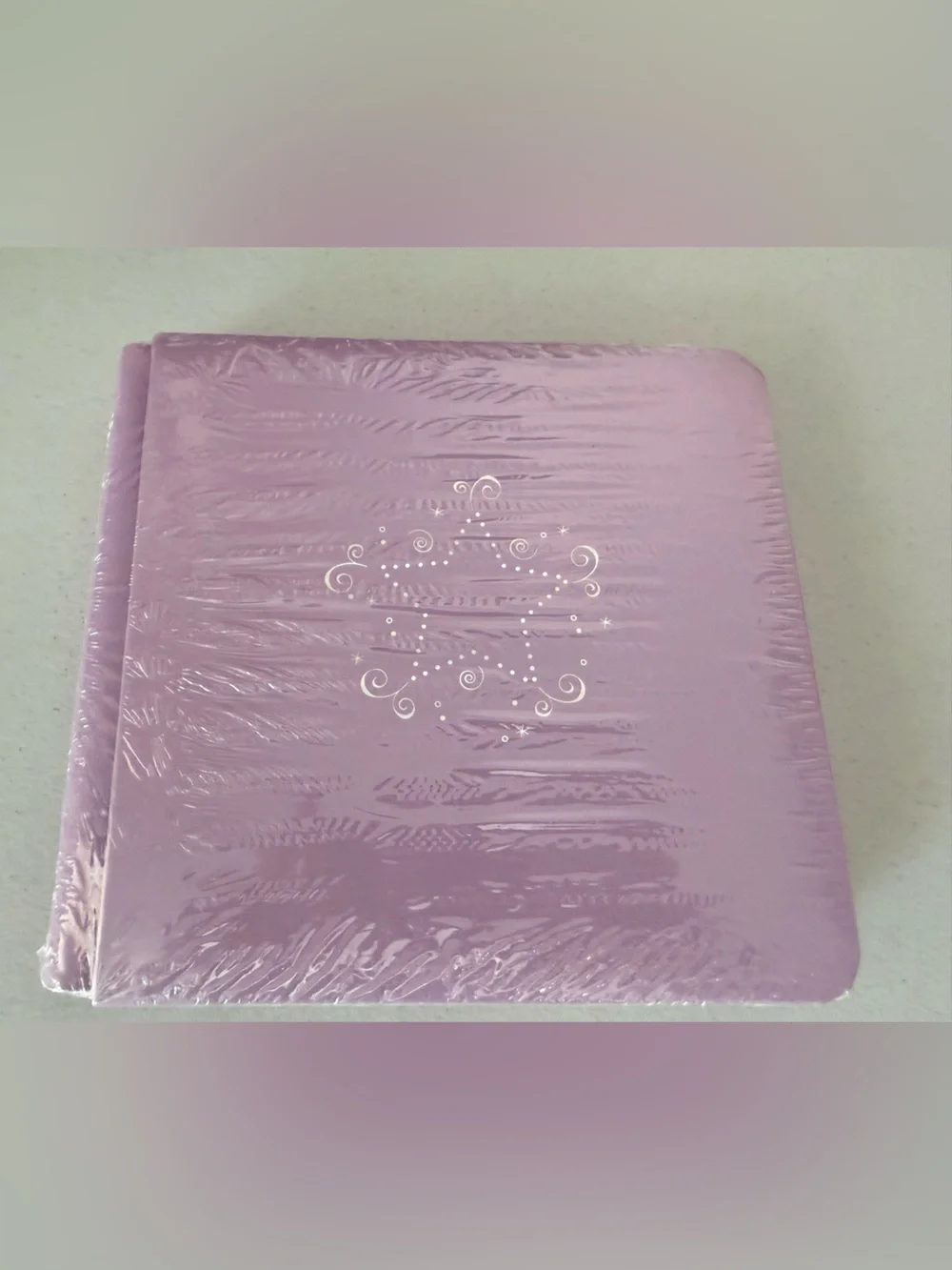 Creative Memories Lavender Photo Album with Vellum, & Memorabilia Pockets